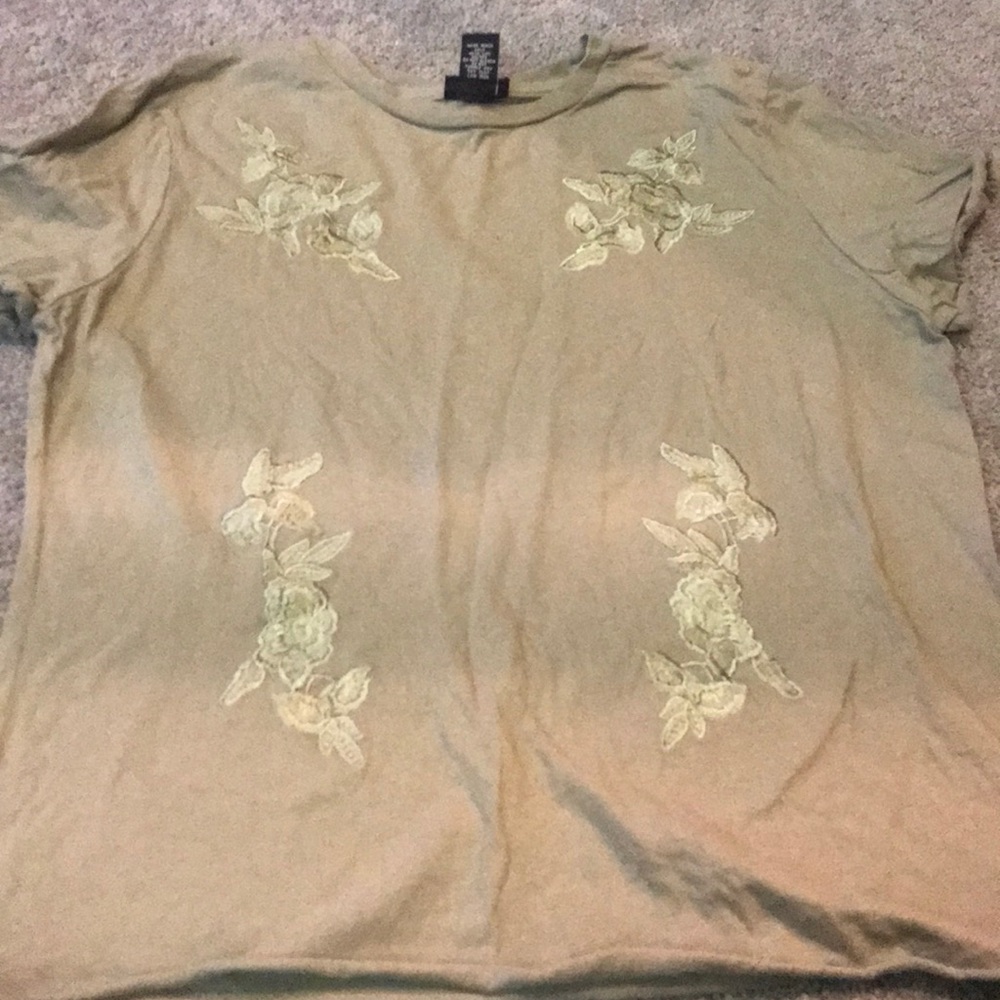 Green shirt
